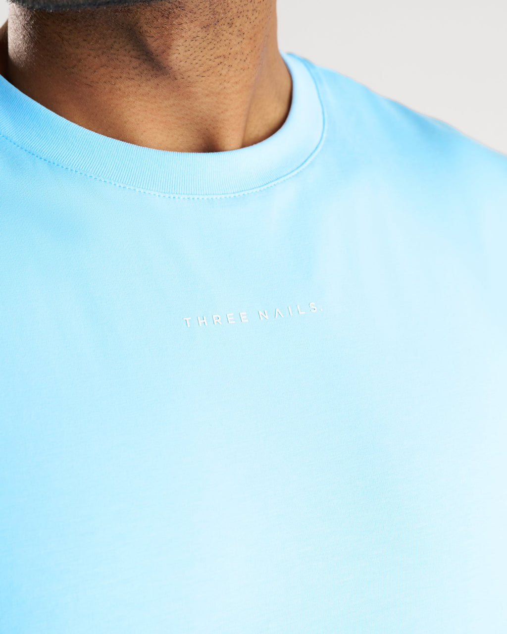 Core Oversized Muscle Tank - Sky Blue